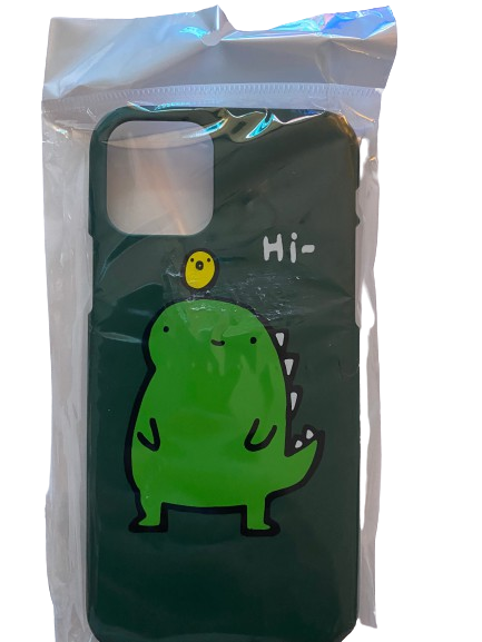 buy Amazing Iphone 11 case on sale -Green dinosaur and chick