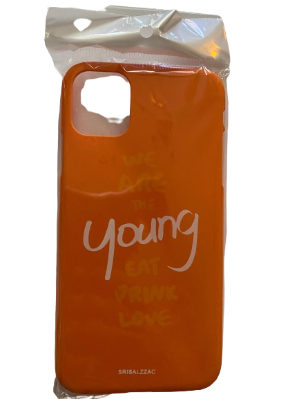 buy Amazing Iphone 11 case on sale -Orange young slogan