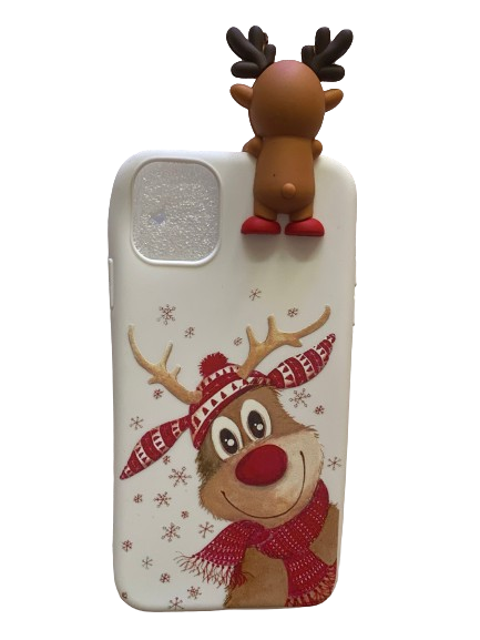 buy Amazing Iphone 11 case on sale -White rudolph back