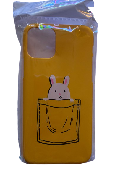 buy Amazing Iphone 11 case on sale -Yellow rabbit in pocket